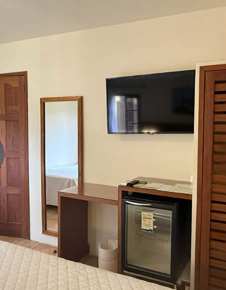 Cama de casal do Village Triplo